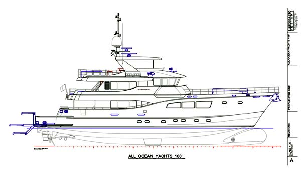 Yachts for Sale- New Construction | All Ocean Yachts 100 Expedition 