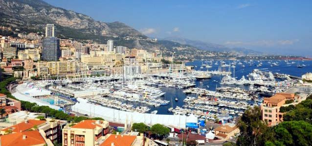 Monaco Yacht Show at Port Hercules