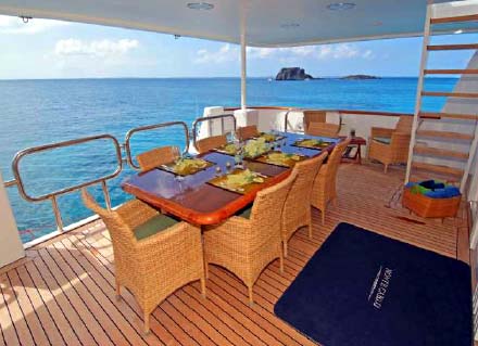 Motor Yacht for Sale Monte Carlo Aft Deck