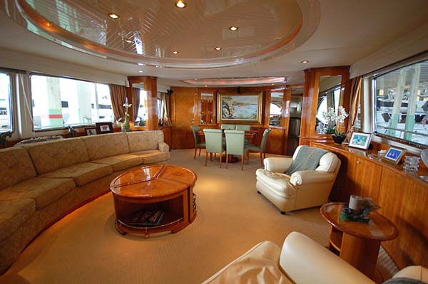 Motor Yacht for Sale Salon