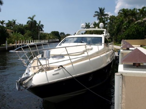 Azimut Motor Yacht Bow View